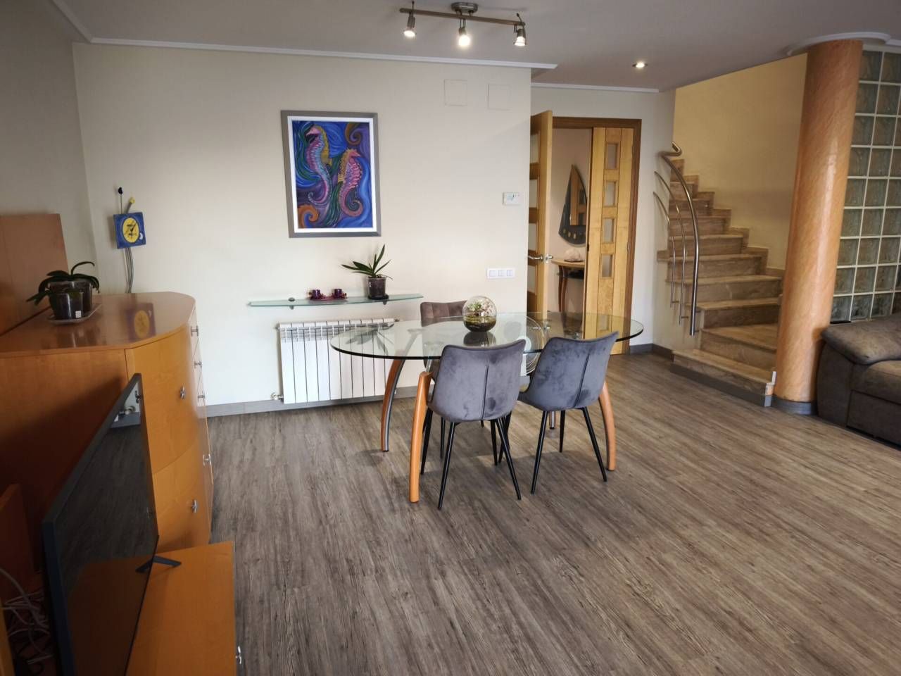 Dining room of House or chalet for sale in Amposta  with Air Conditioner, Heating and Terrace