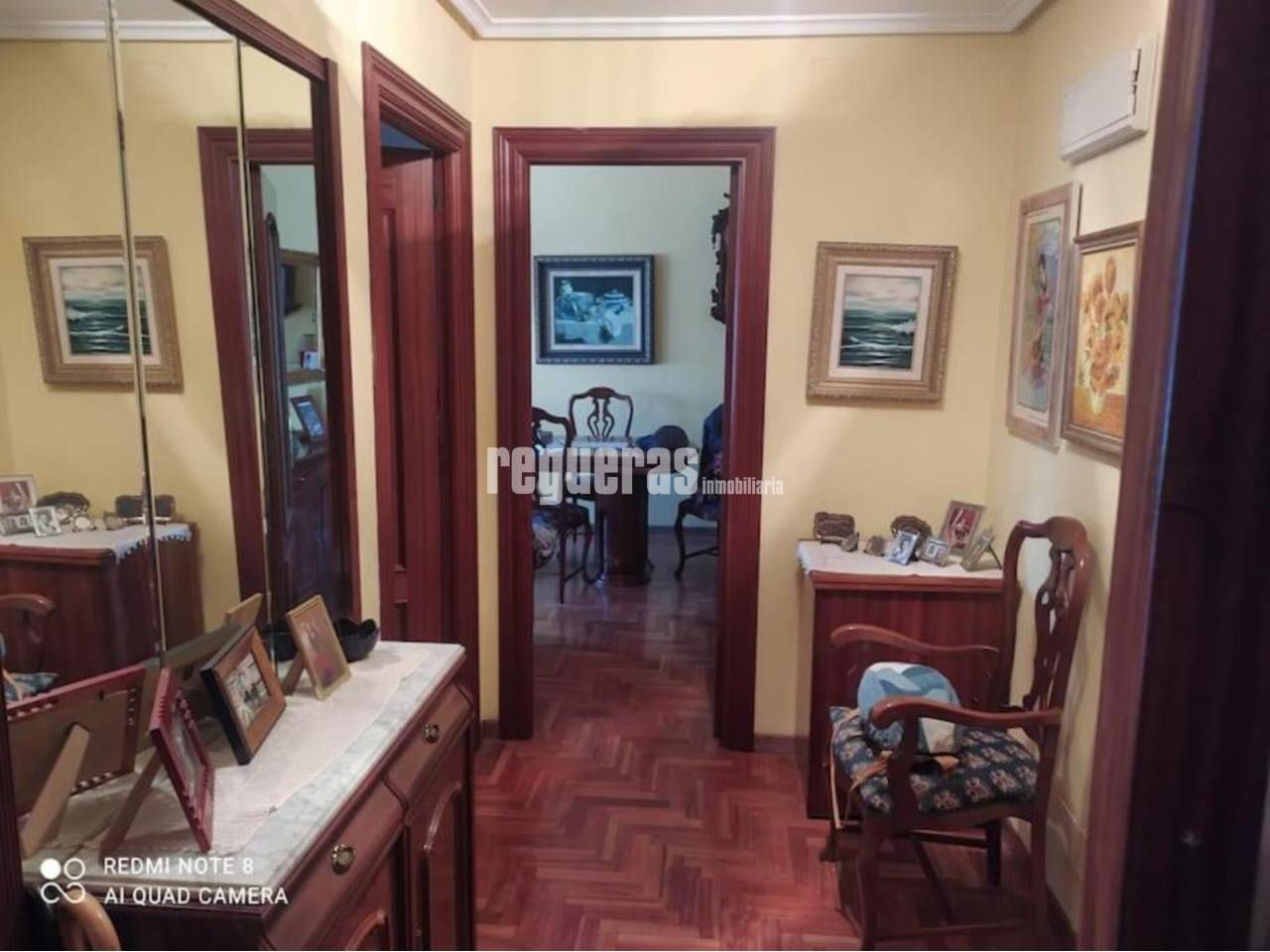 Dining room of Apartment for sale in Avilés  with Heating, Parquet flooring and Terrace