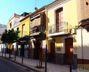 Exterior view of Single-family semi-detached for sale in Castellón de la Plana / Castelló de la Plana  with Air Conditioner, Terrace and Storage room