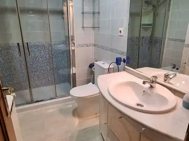 Bany de Casa o xalet en venda en Villalbilla amb Aire condicionat, Piscina i Balcó