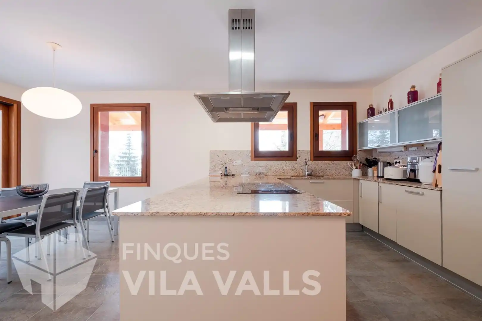 Cocina de Casa o chalet en venta en Gallifa con Aire acondicionado, Calefacción y Jardín privado