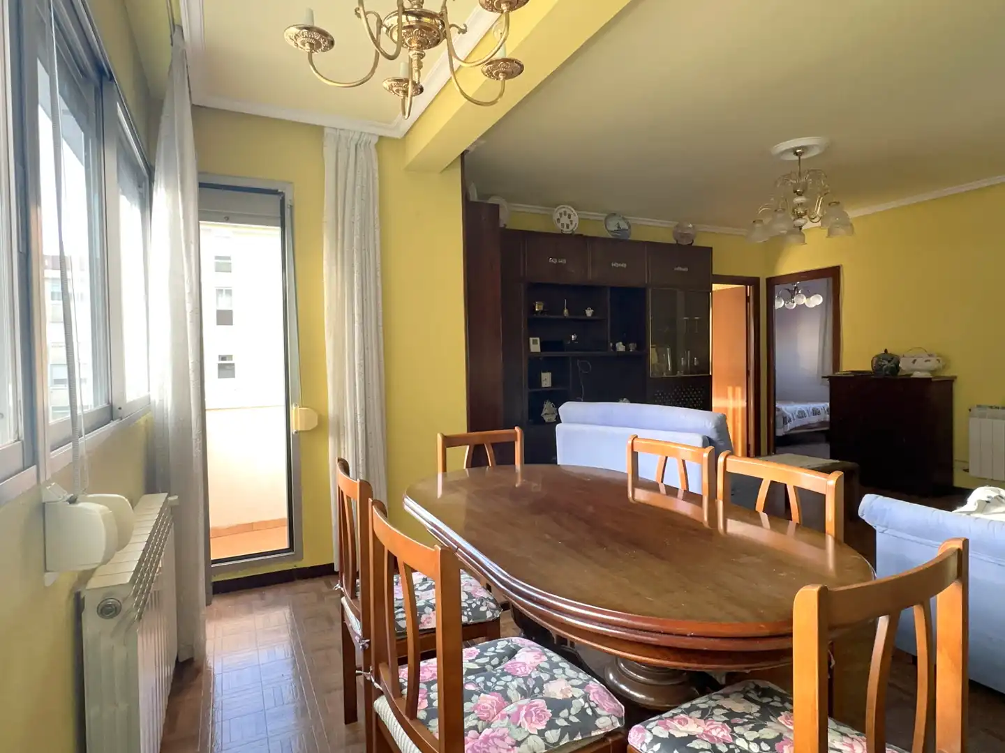 Dining room of Flat for sale in Vitoria - Gasteiz  with Heating, Terrace and Furnished