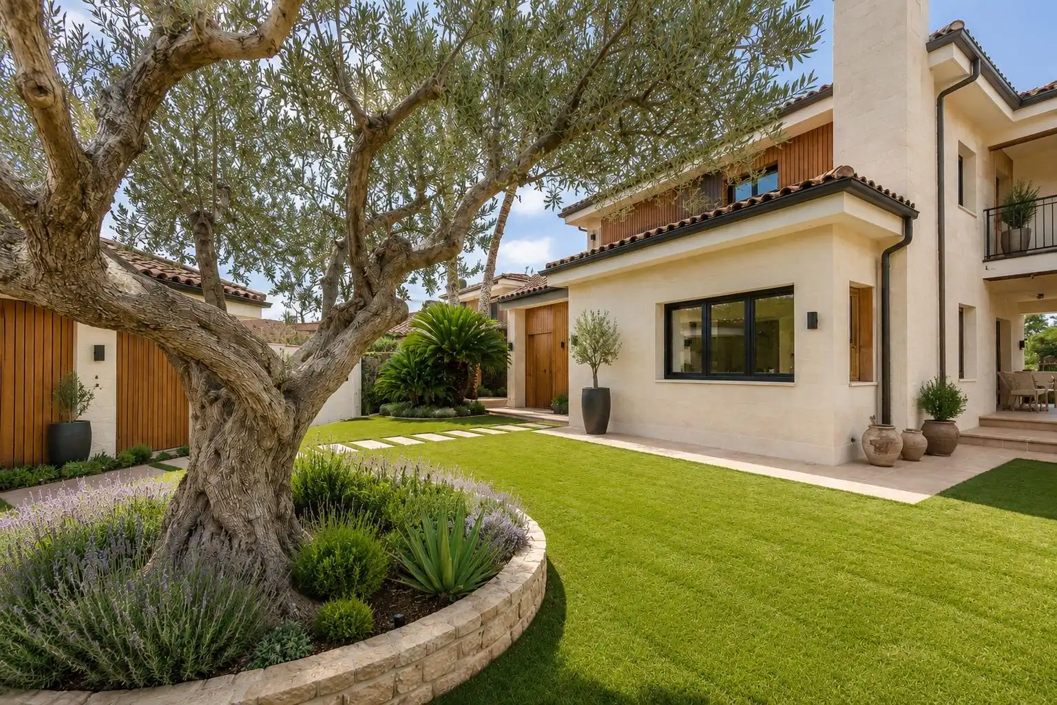 Exterior view of Houses for sale in Sant Just Desvern  with Air Conditioner, Heating and Private garden