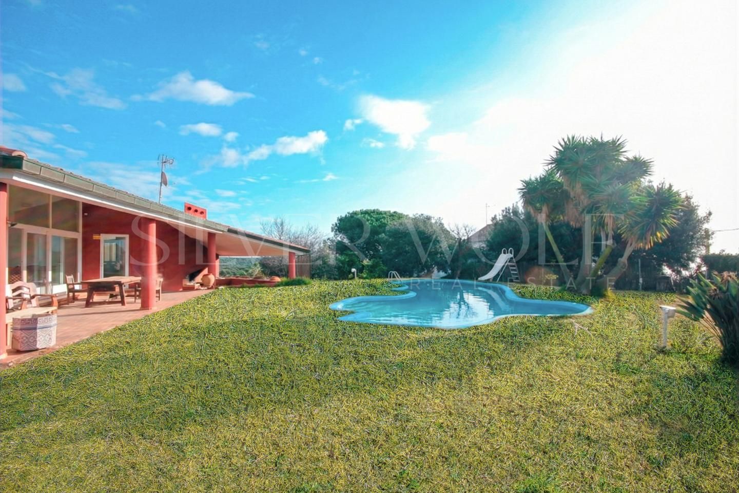 Jardí de Casa o xalet en venda en Mataró amb Aire condicionat, Calefacció i Jardí privat