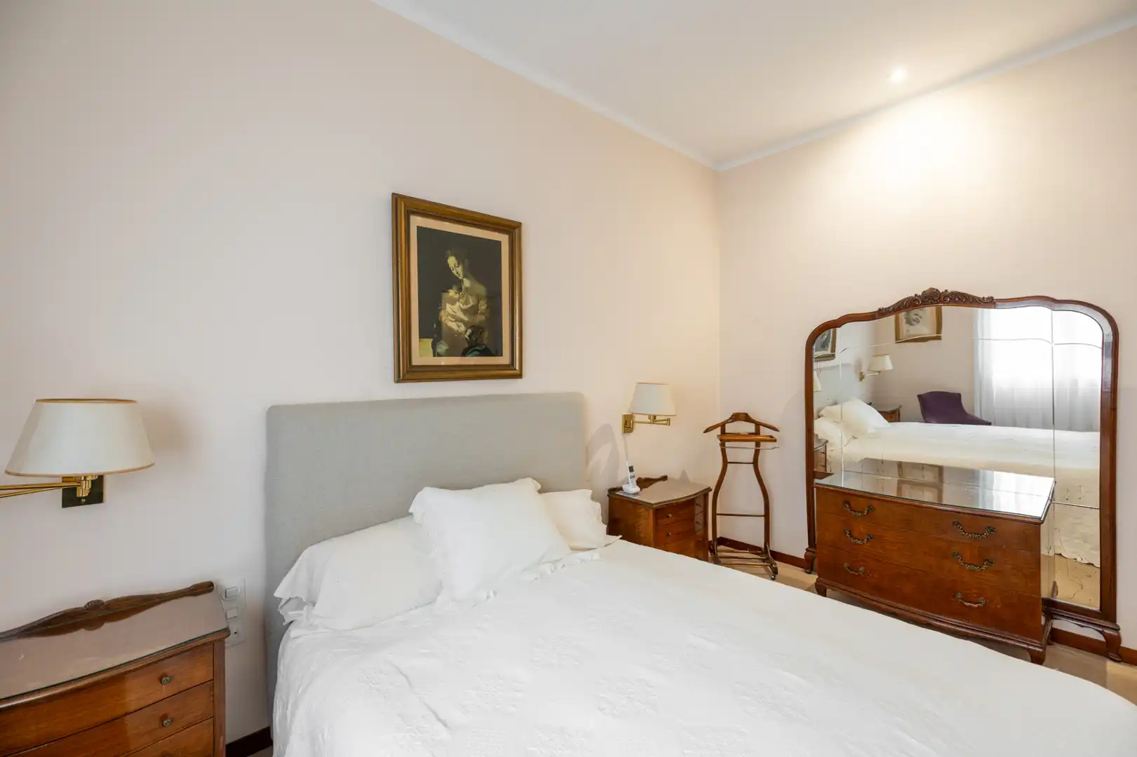 Bedroom of Flat for sale in Barcelona  with Heating, Parquet flooring and Furnished
