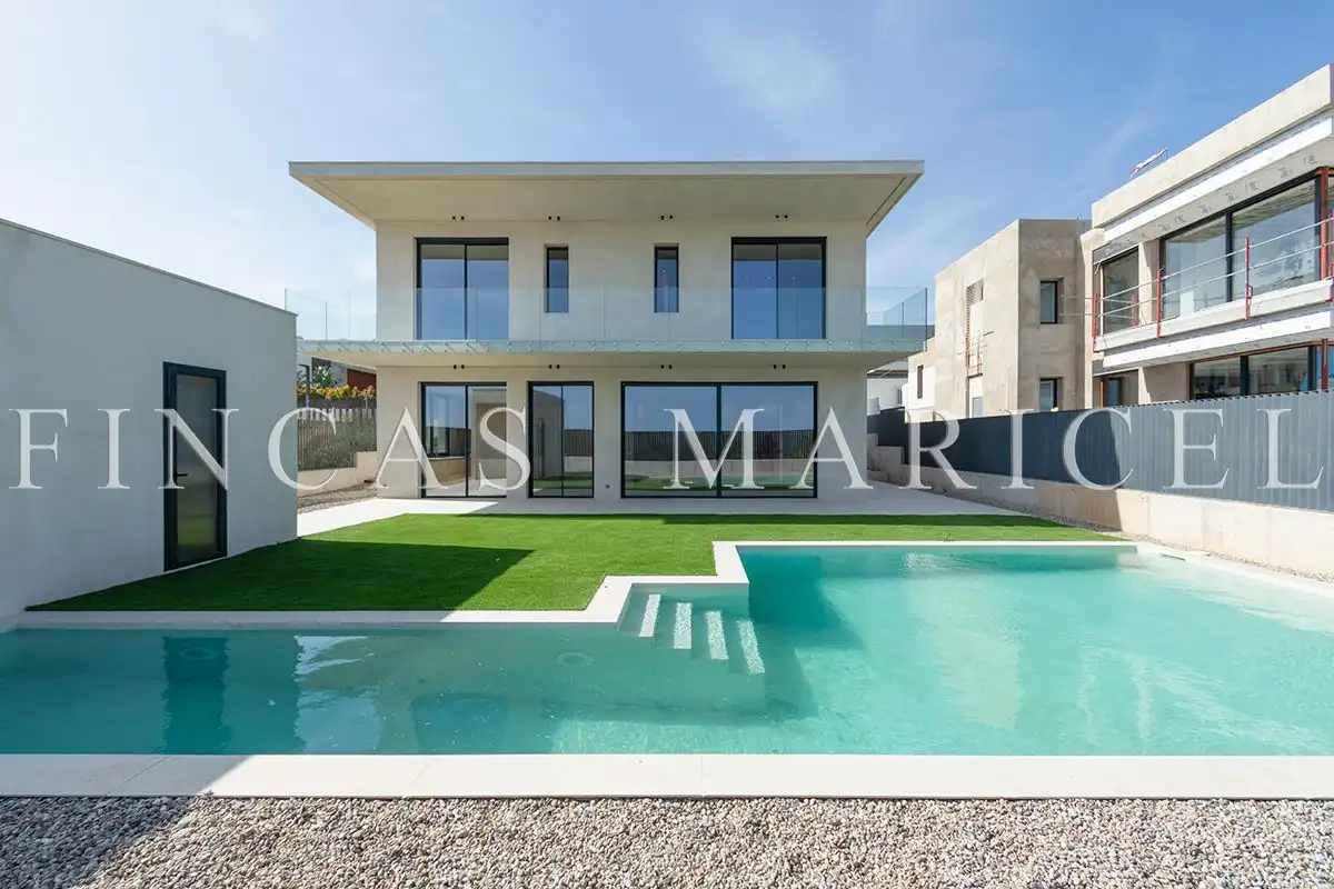 Exterior view of Houses for sale in Sitges  with Air Conditioner, Heating and Private garden