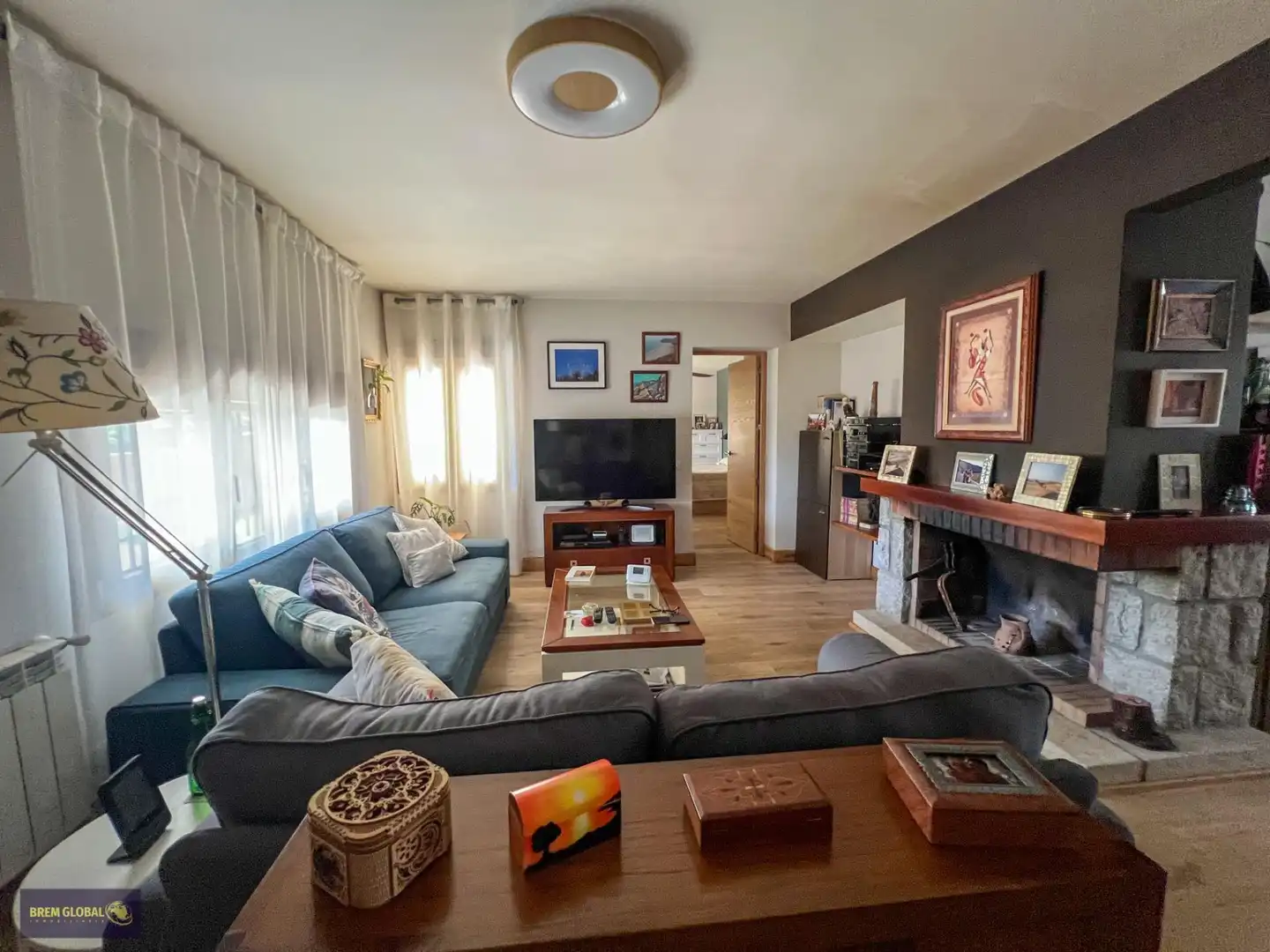 Sala de estar de Casa o chalet en venta en Buitrago del Lozoya con Calefacción, Jardín privado y Terraza
