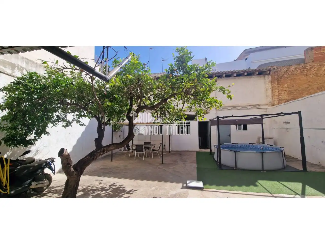 Vista exterior de Casa o chalet en venta en Massanassa con Aire acondicionado, Jardín privado y Terraza