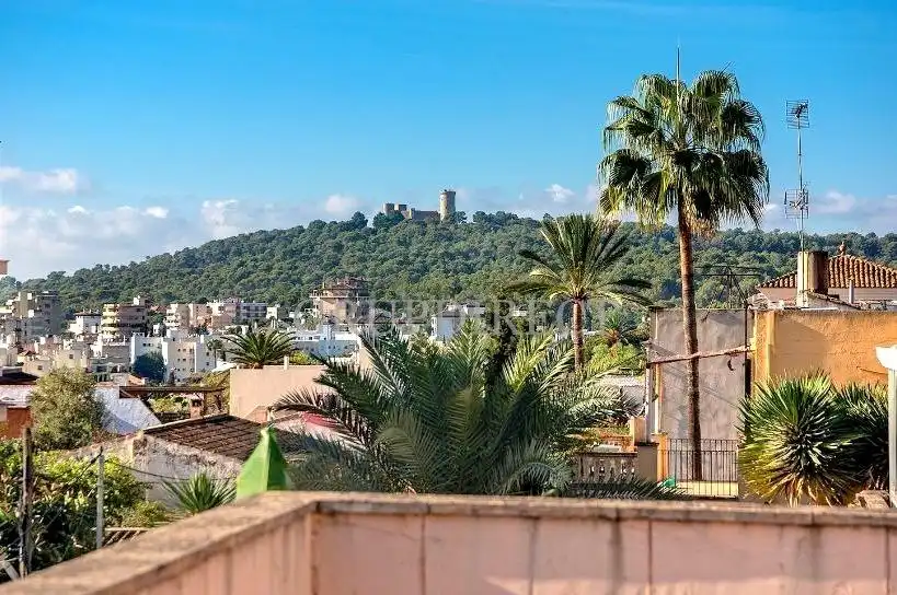 Vista exterior de Casa o xalet en venda en  Palma de Mallorca amb Calefacció, Jardí privat i Terrassa