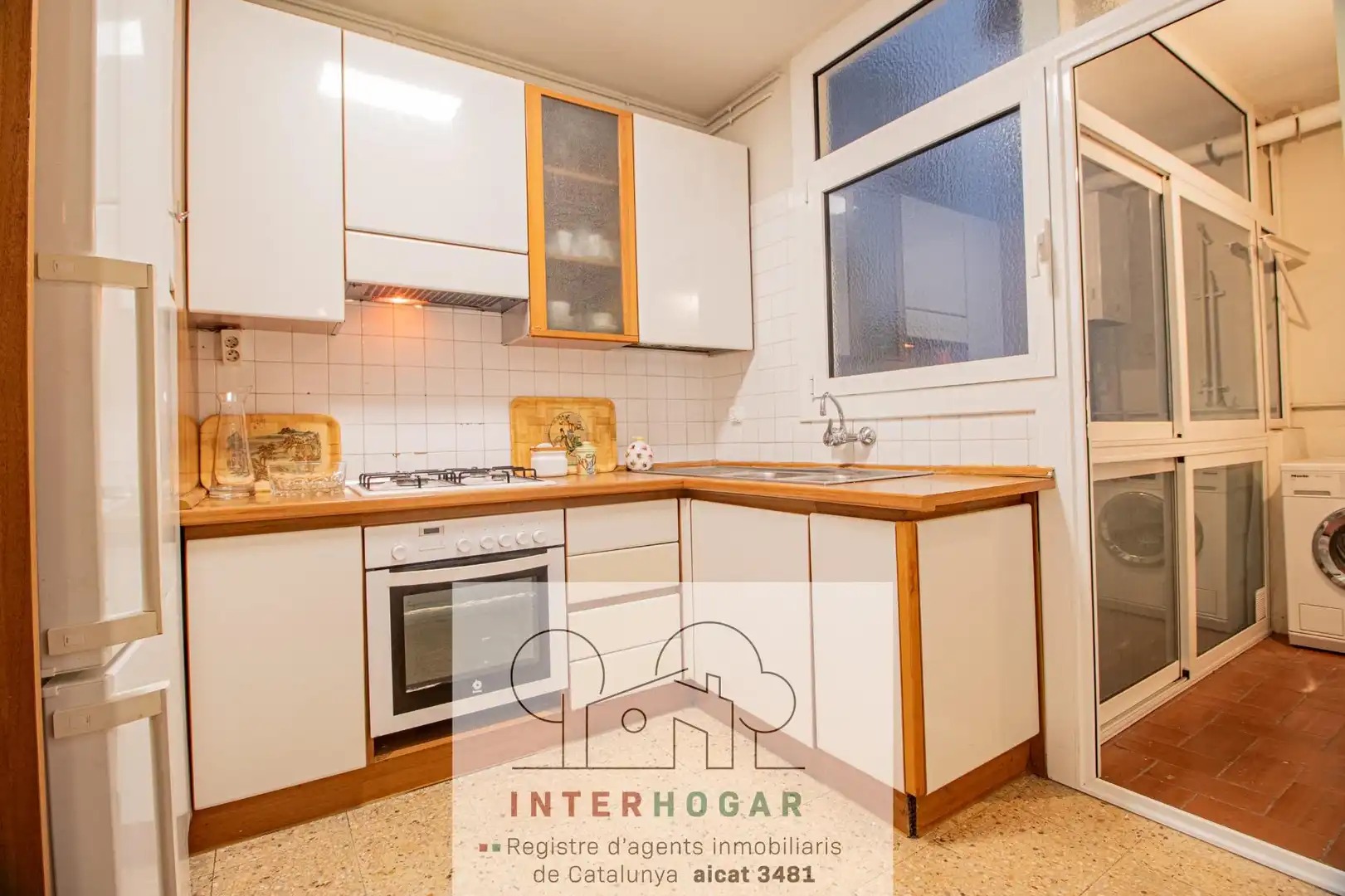 Kitchen of Flat for sale in Sant Cugat del Vallès  with Terrace