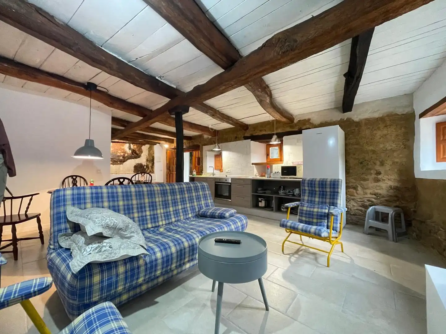 Sala d'estar de Finca rústica en venda en Cabañas Raras amb Jardí privat, Terrassa i Traster