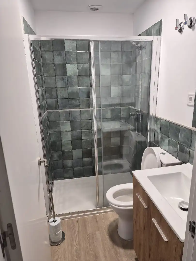 Bathroom of Flat for rent in Almáchar, Málaga