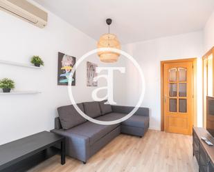 Living room of Flat to rent in  Barcelona Capital  with Air Conditioner, Heating and Furnished