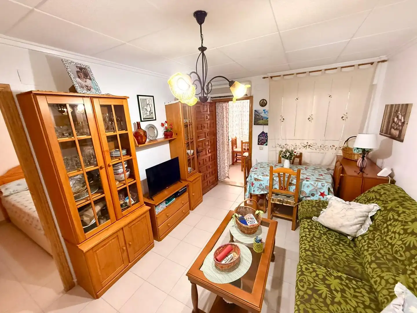 Sala de estar de Casa o chalet en venta en Los Alcázares con Aire acondicionado, Terraza y Amueblado
