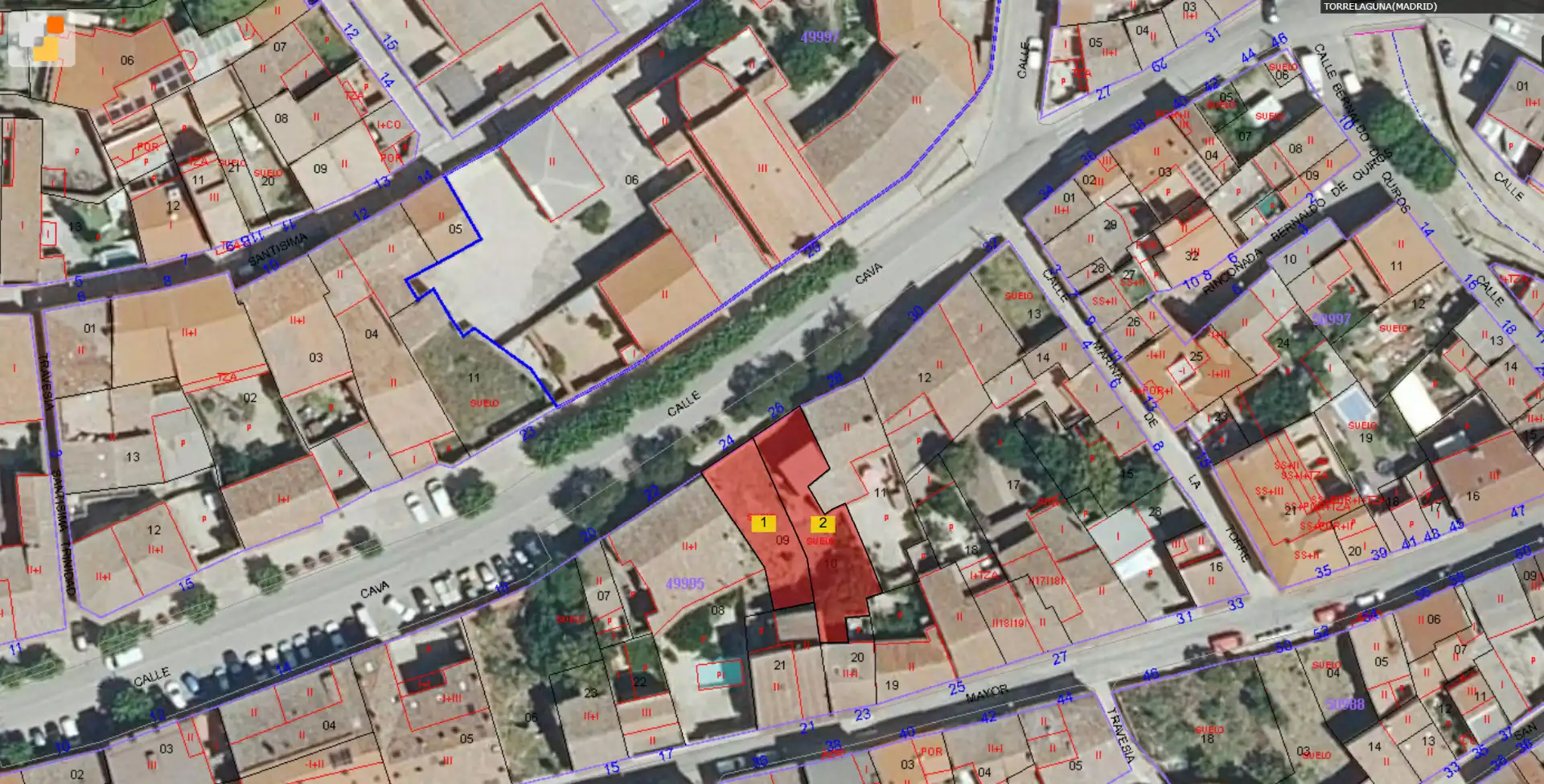 Residential land for sale in Calle de la Cava