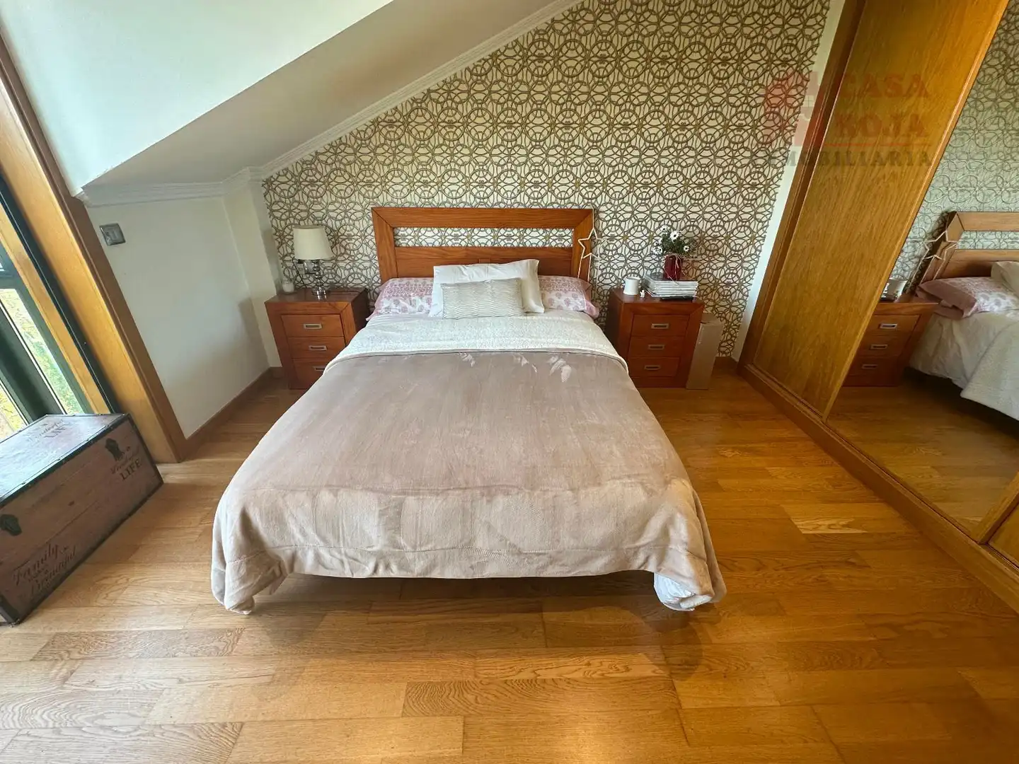 Dormitori de Casa o xalet en venda en Cangas  amb Calefacció, Terrassa i Traster