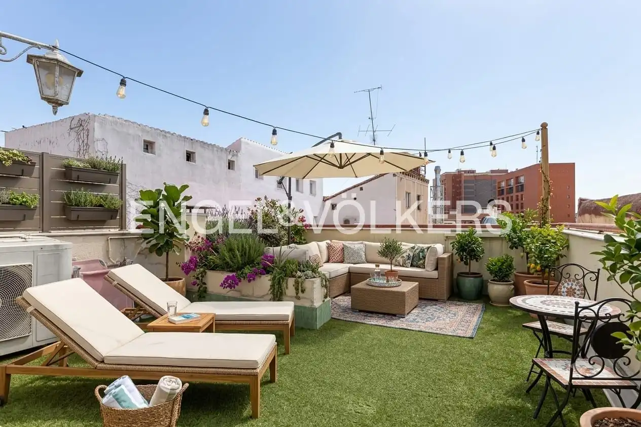 Terrace of Attic for sale in Madrid  with Air Conditioner, Heating and Terrace