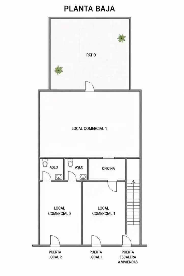 Casa adosada en venta en Almansa con Terraza
