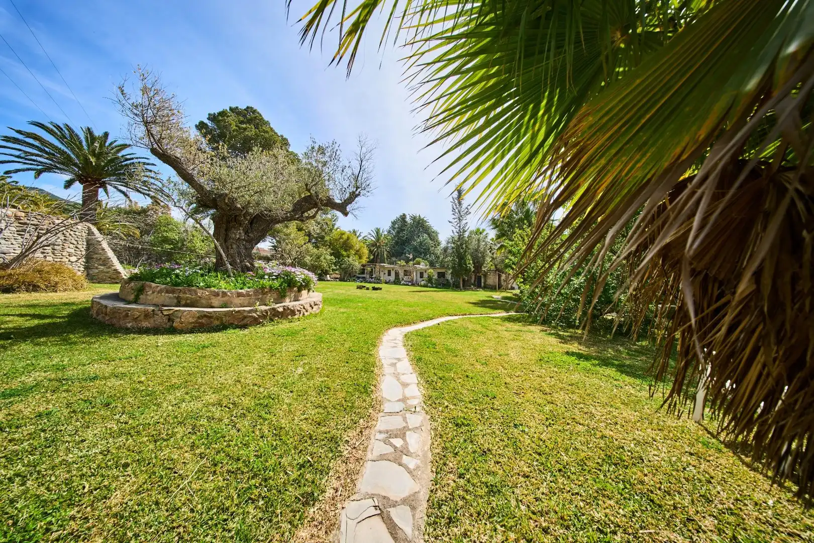 Jardí de Finca rústica en venda en Órgiva amb Jardí privat, Terrassa i Moblat