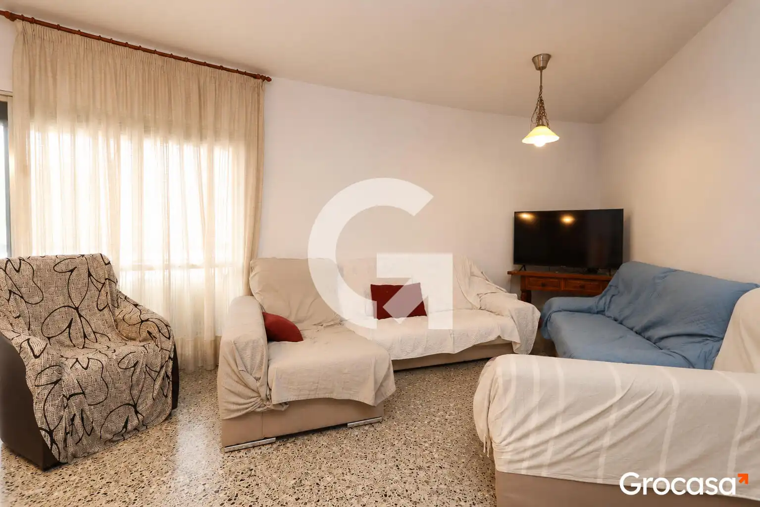 Wohnzimmer von Wohnung zum Verkauf in Gavà mit Heizung, Terrasse und Ofen