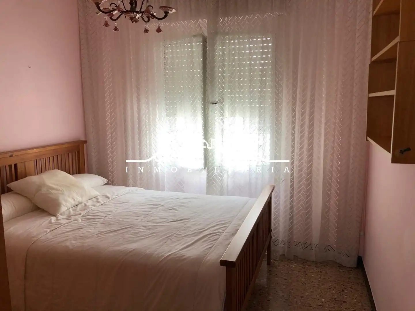 Schlafzimmer von Wohnung zur Miete in Altea mit Heizung, Möbliert und Balkon