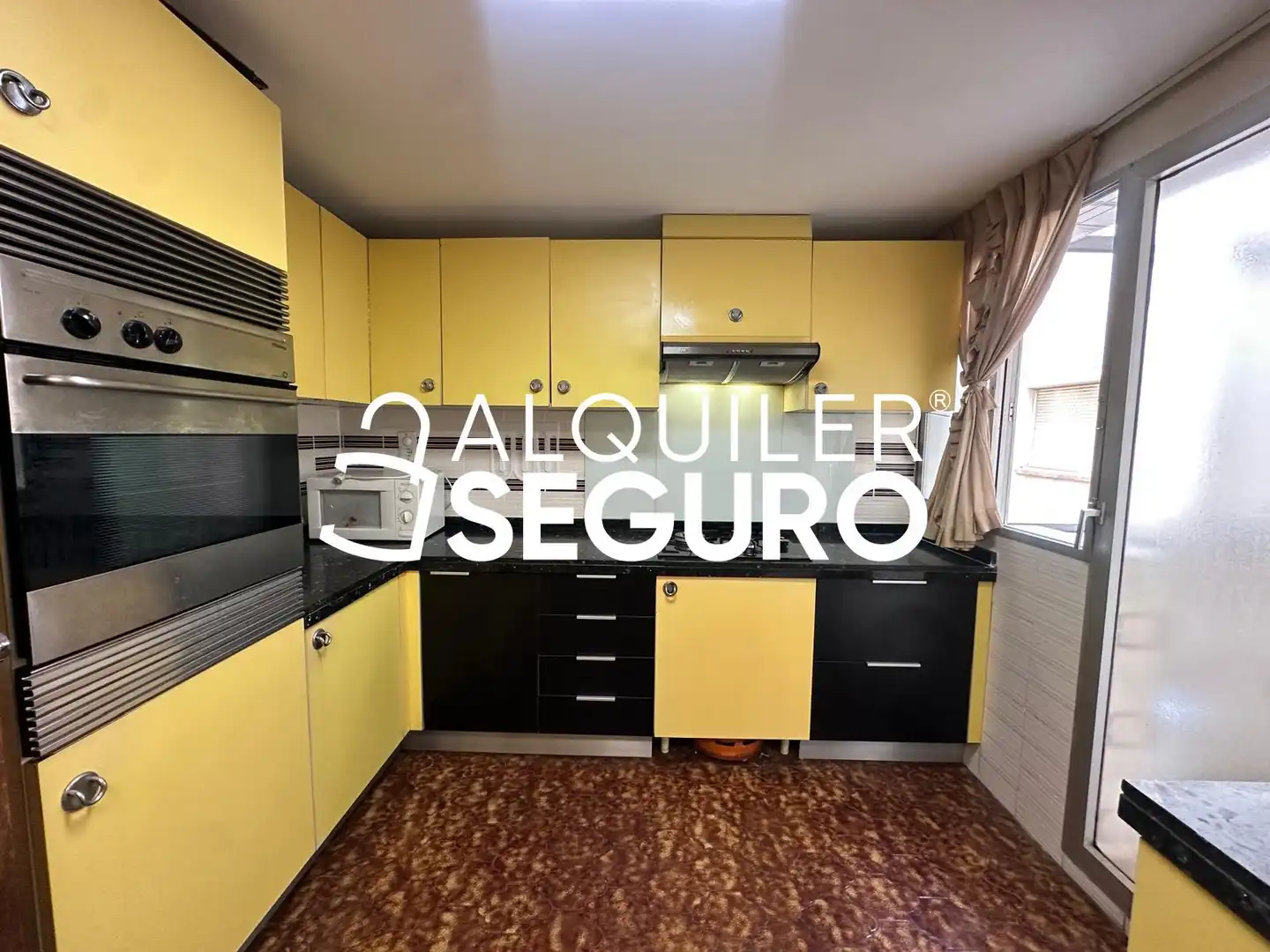 Cocina de Piso de alquiler en Valencia con Aire acondicionado y Amueblado