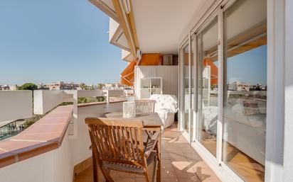 Balcony of Flat for sale in  Barcelona Capital  with Heating, Terrace and Balcony