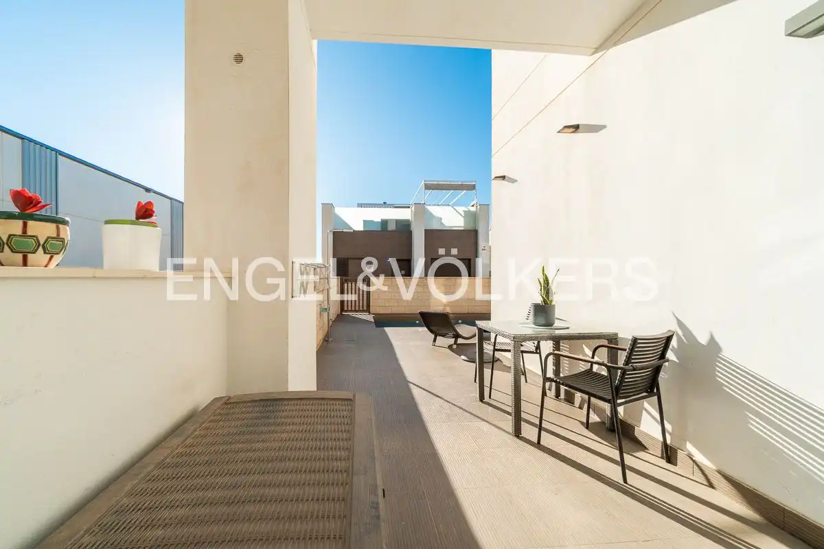Terrassa de Apartament en venda en Rojales amb Aire condicionat, Calefacció i Jardí privat