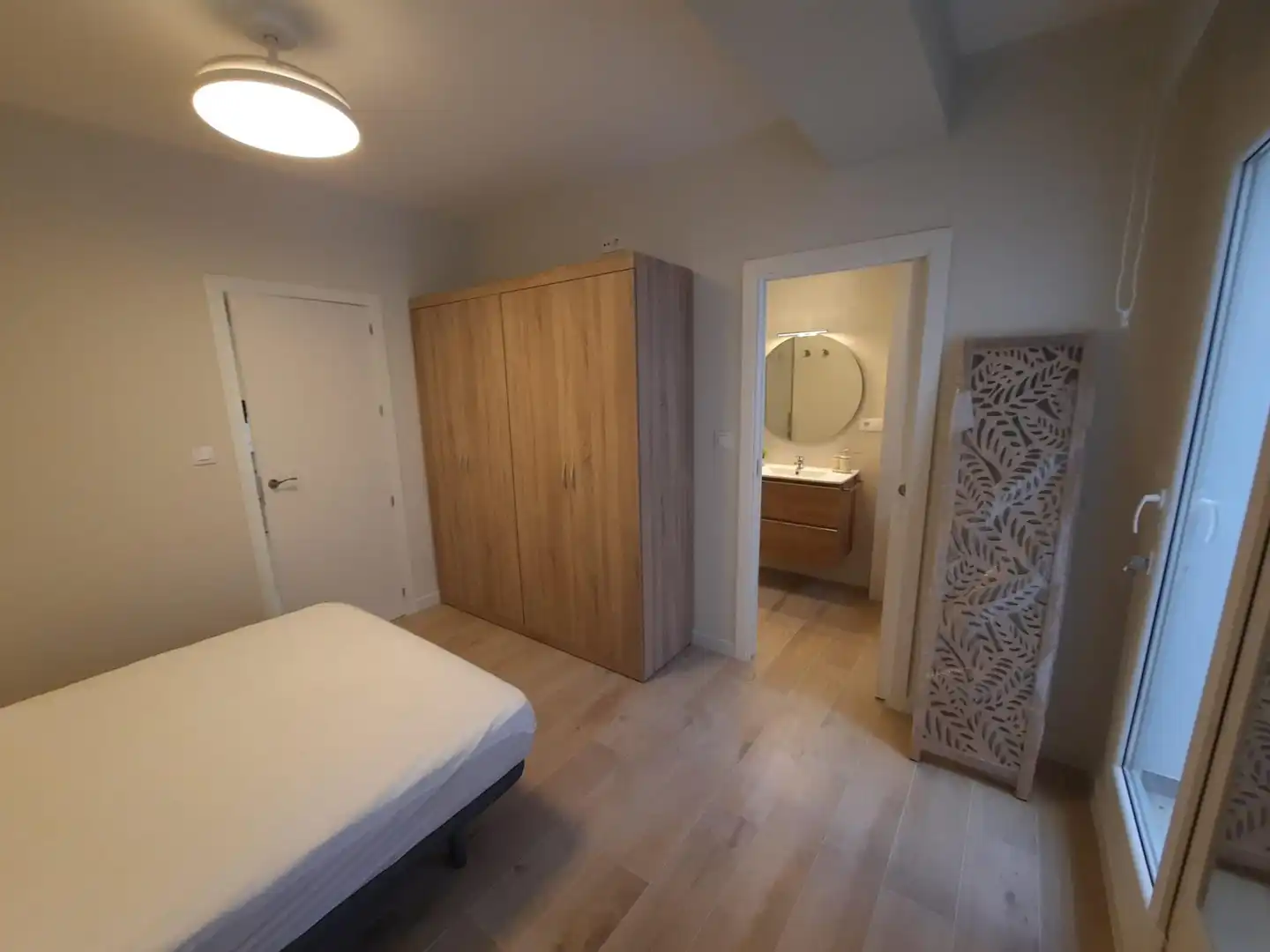 Bedroom of Flat for rent in Almansa  with Air Conditioner, Furnished and Balcony