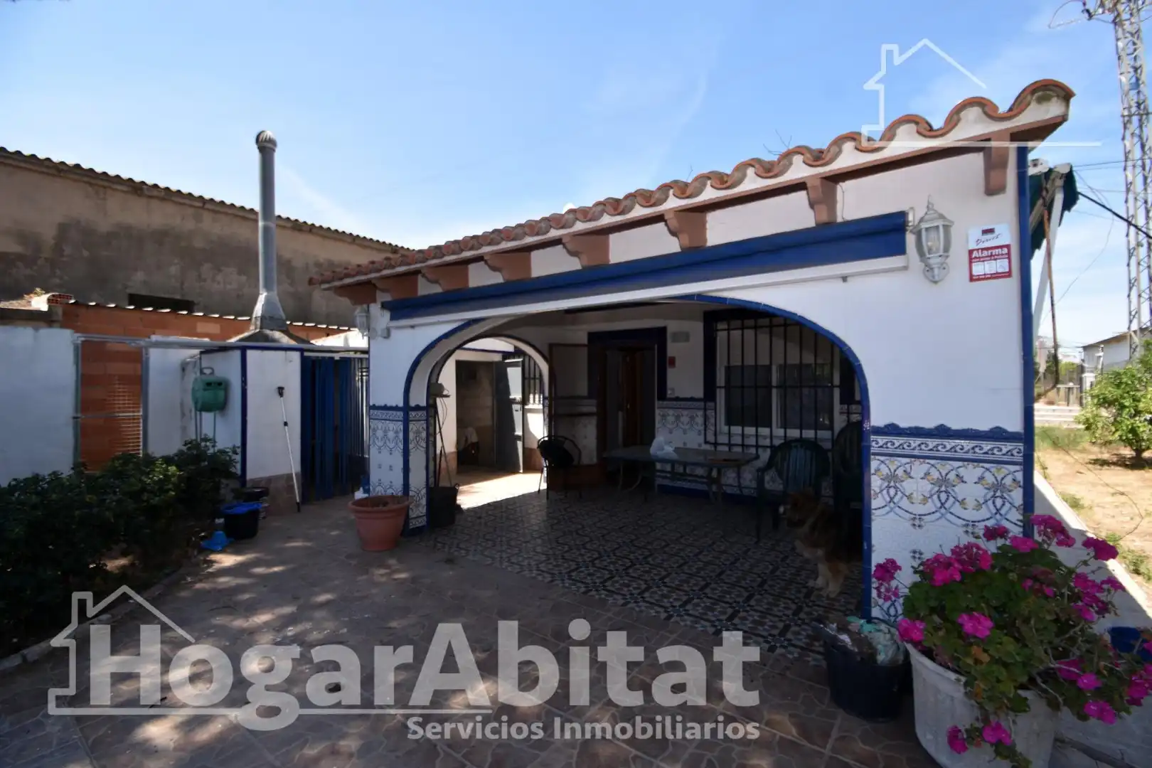 Vista exterior de Casa o chalet en venta en Sueca con Aire acondicionado, Jardín privado y Terraza