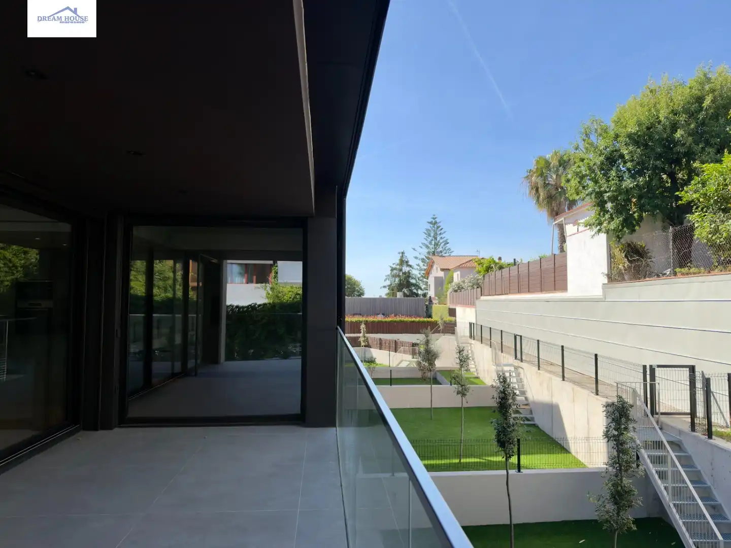 Terrace of Flat for rent in Alella  with Heating and Community pool