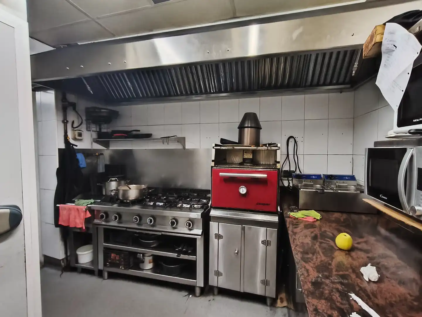 Cocina de Local en traspaso en Barcelona con Aire acondicionado, Terraza y Amueblado