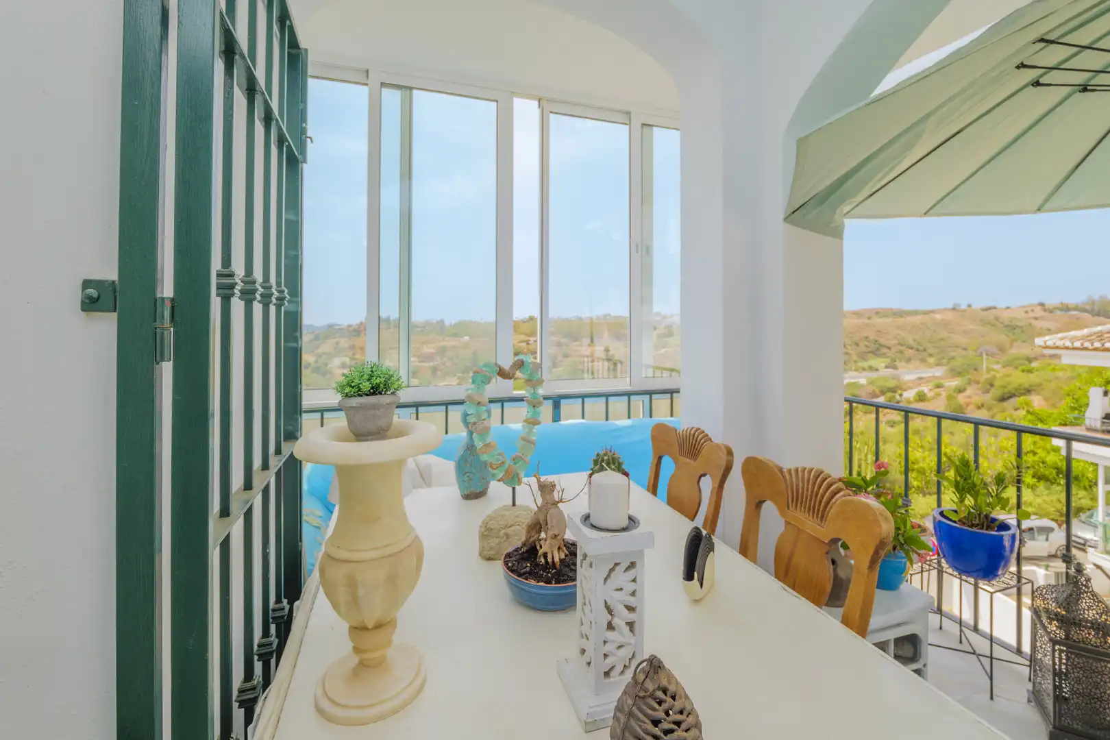 Terraza de Piso en venta en Mijas con Terraza, Piscina y Internet