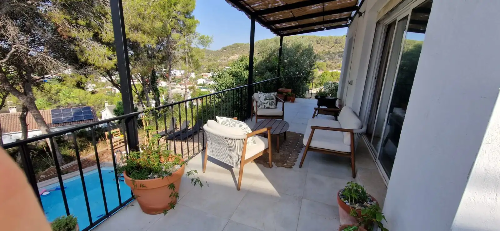 Terraza de Casa o chalet en venta en Sant Pere de Ribes con Aire acondicionado, Jardín privado y Terraza