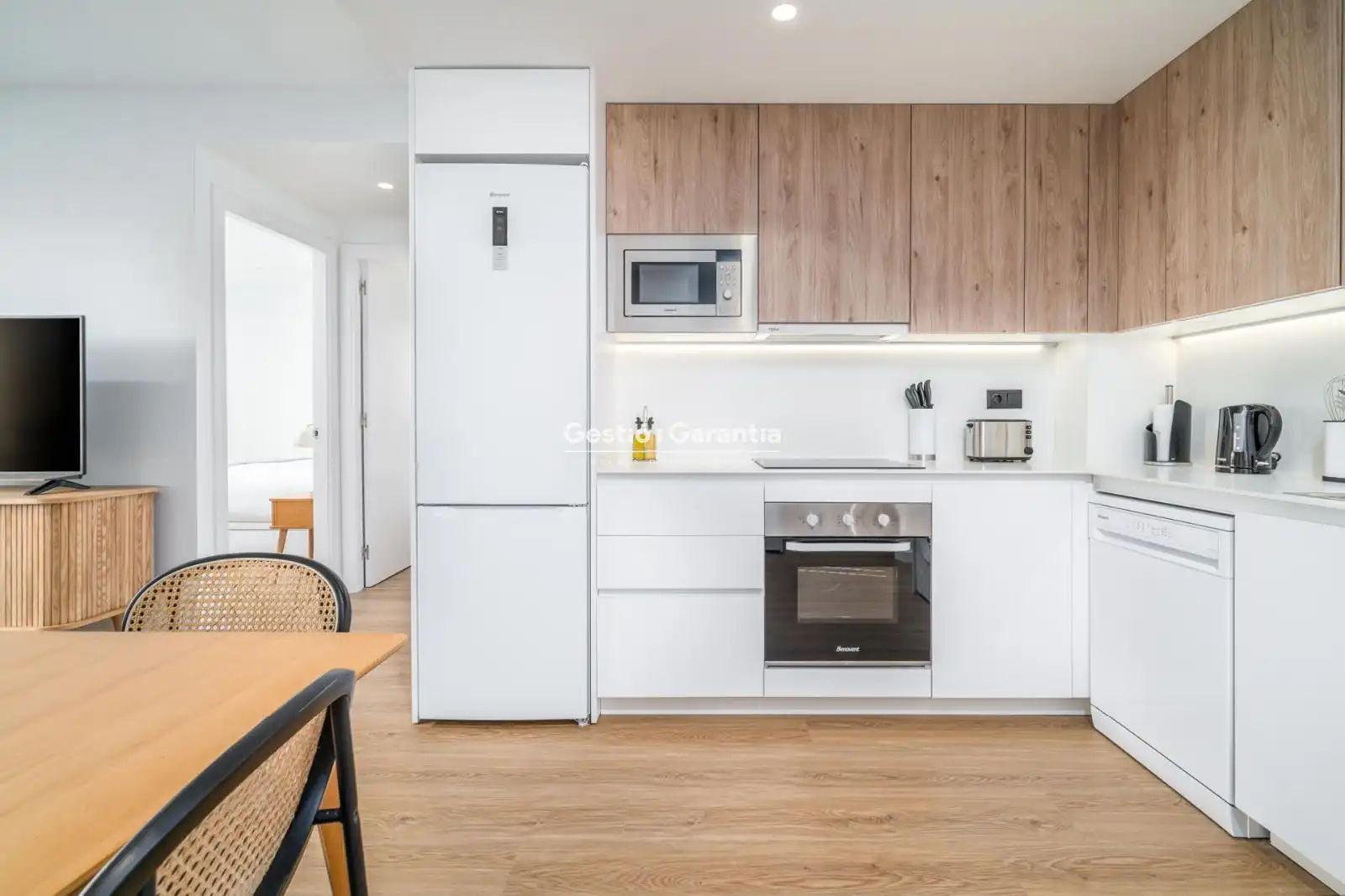 Cocina de Piso en venta en Barcelona con Terraza y Amueblado