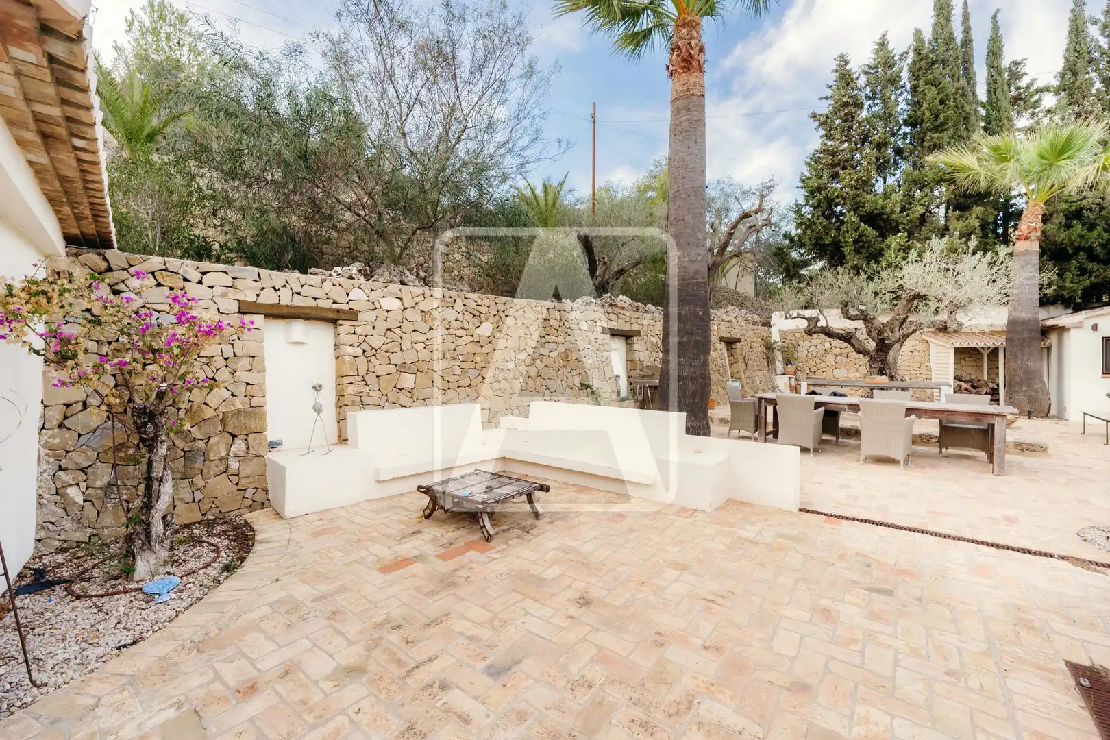 Jardín de Finca rústica en venta en Benissa con Aire acondicionado, Calefacción y Jardín privado