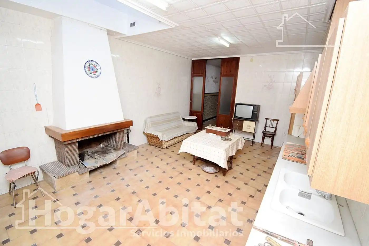 Sala de estar de Casa o chalet en venta en Vila-real con Terraza y Balcón