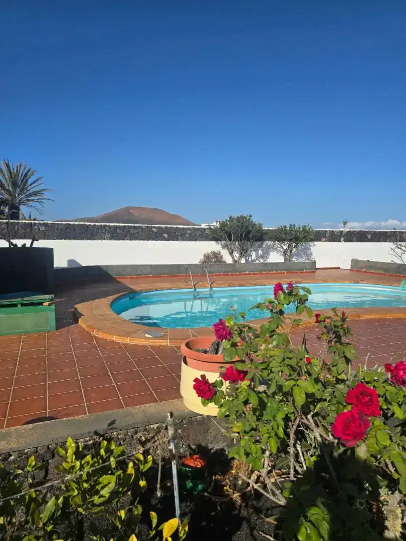 Swimming pool of Houses for sale in Tías  with Air Conditioner, Private garden and Storage room