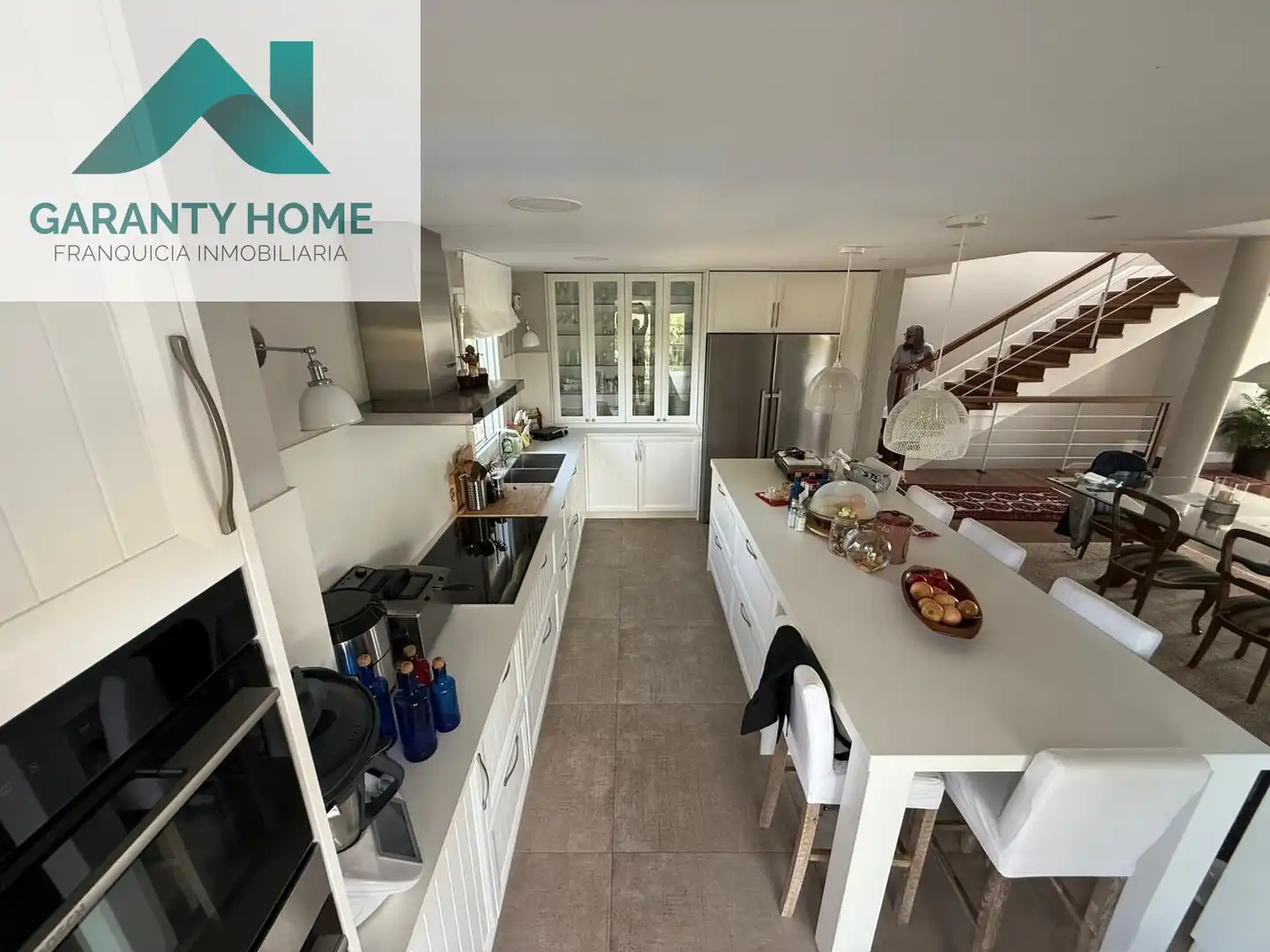 Cocina de Casa adosada en venta en Layos con Aire acondicionado, Calefacción y Jardín privado