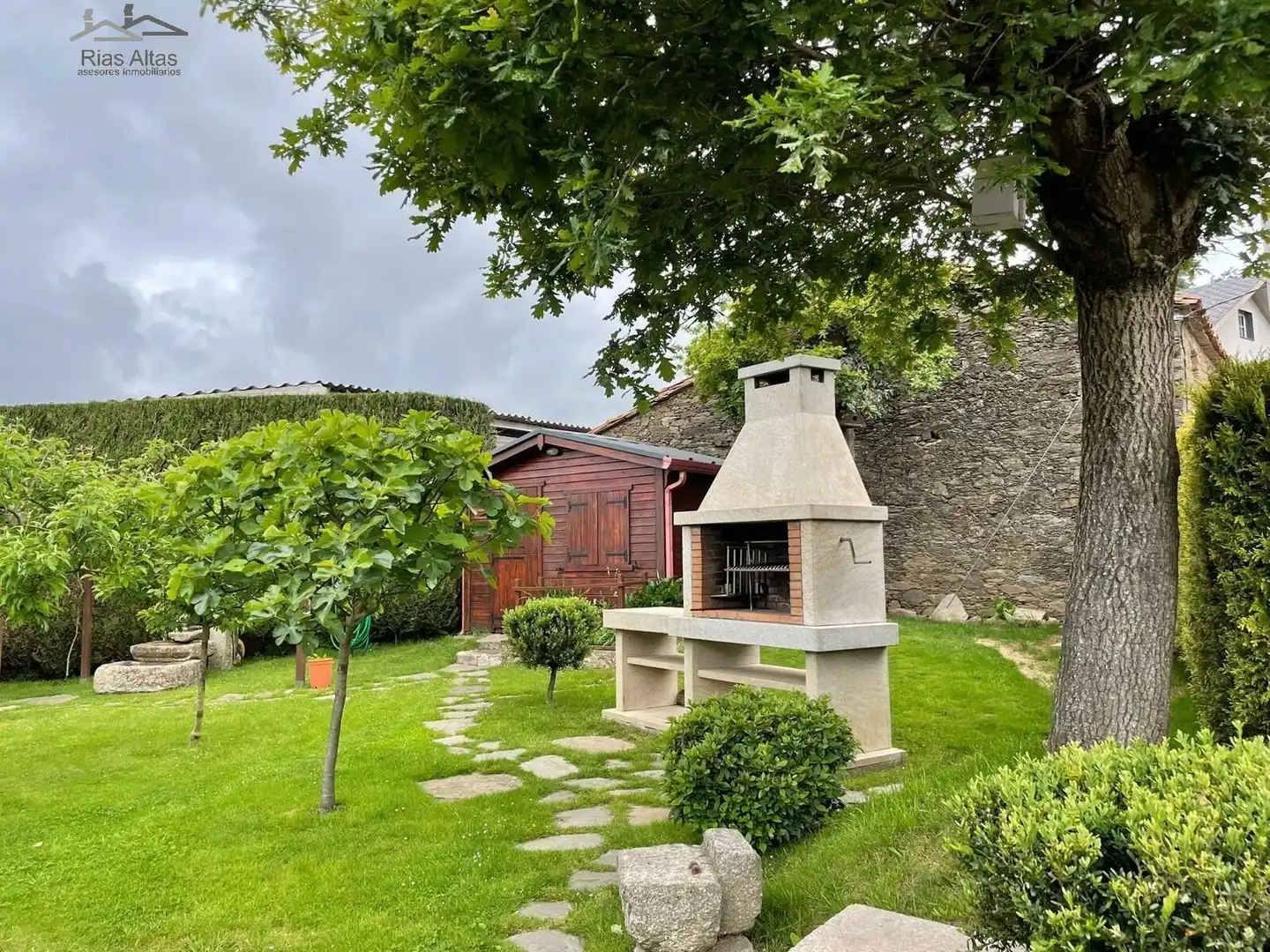Jardín de Casa o chalet en venta en Ordes con Jardín privado y Trastero