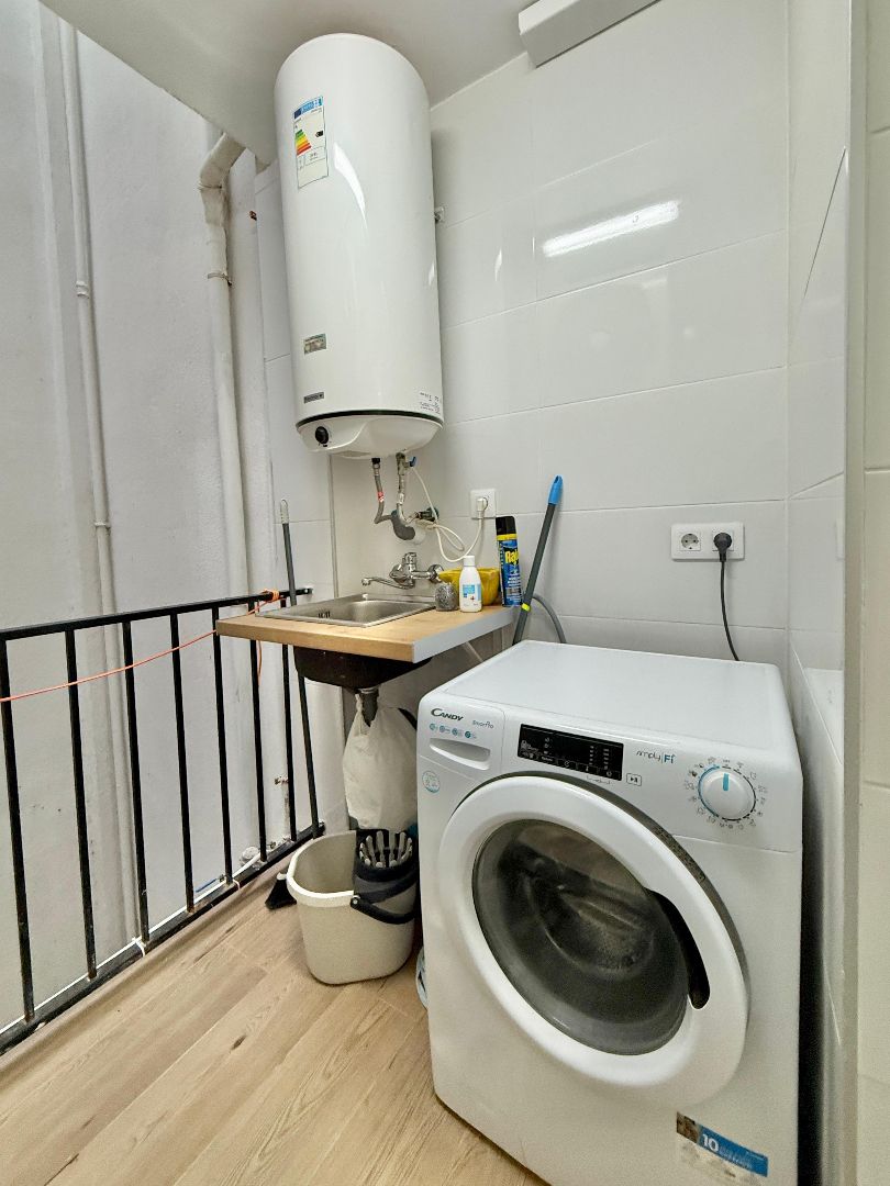 Cuina de Pis de lloguer en Santa Margalida amb Aire condicionat, Terrassa i Moblat