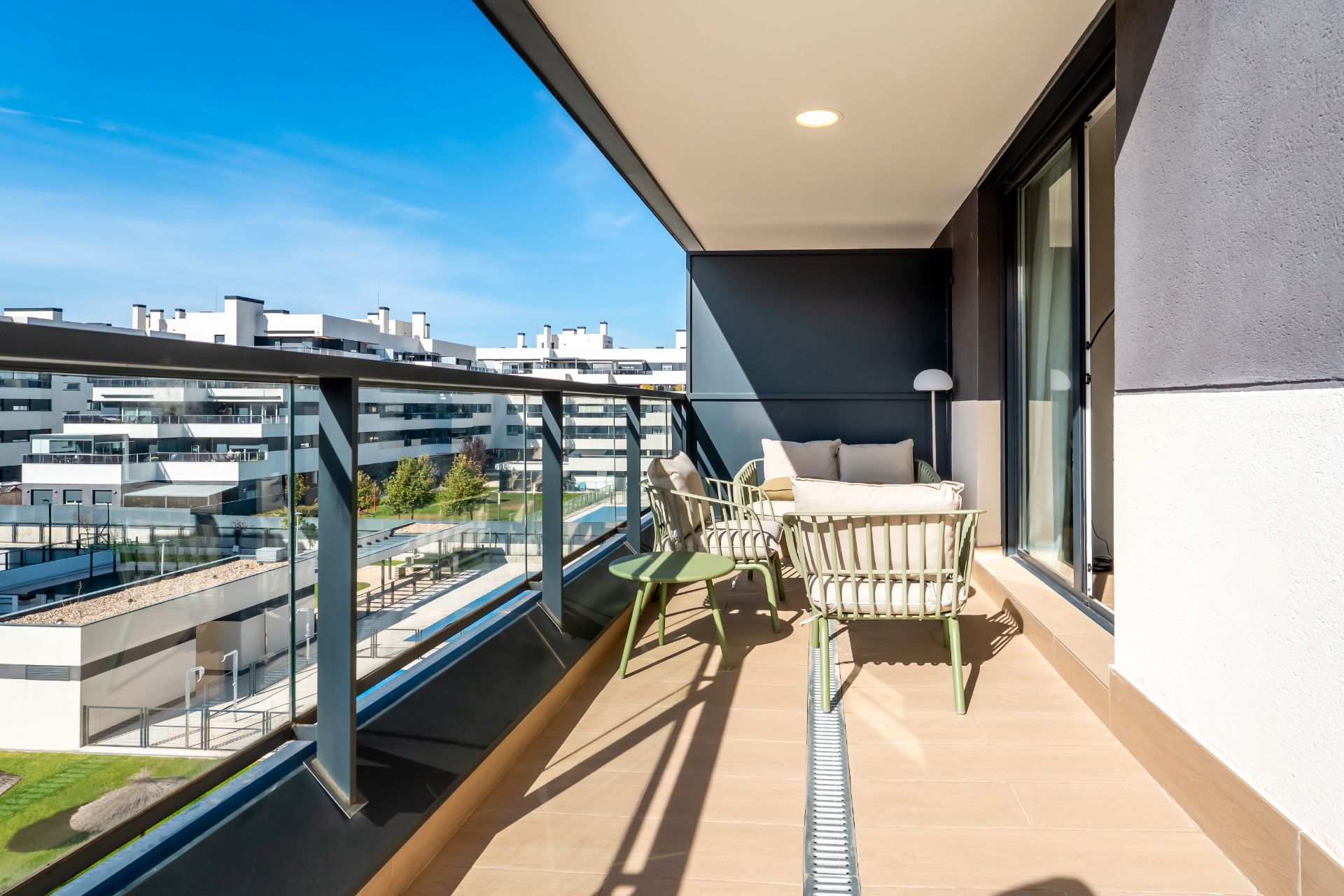 Terrace of Flat to rent in Alcalá de Henares  with Air Conditioner, Heating and Terrace