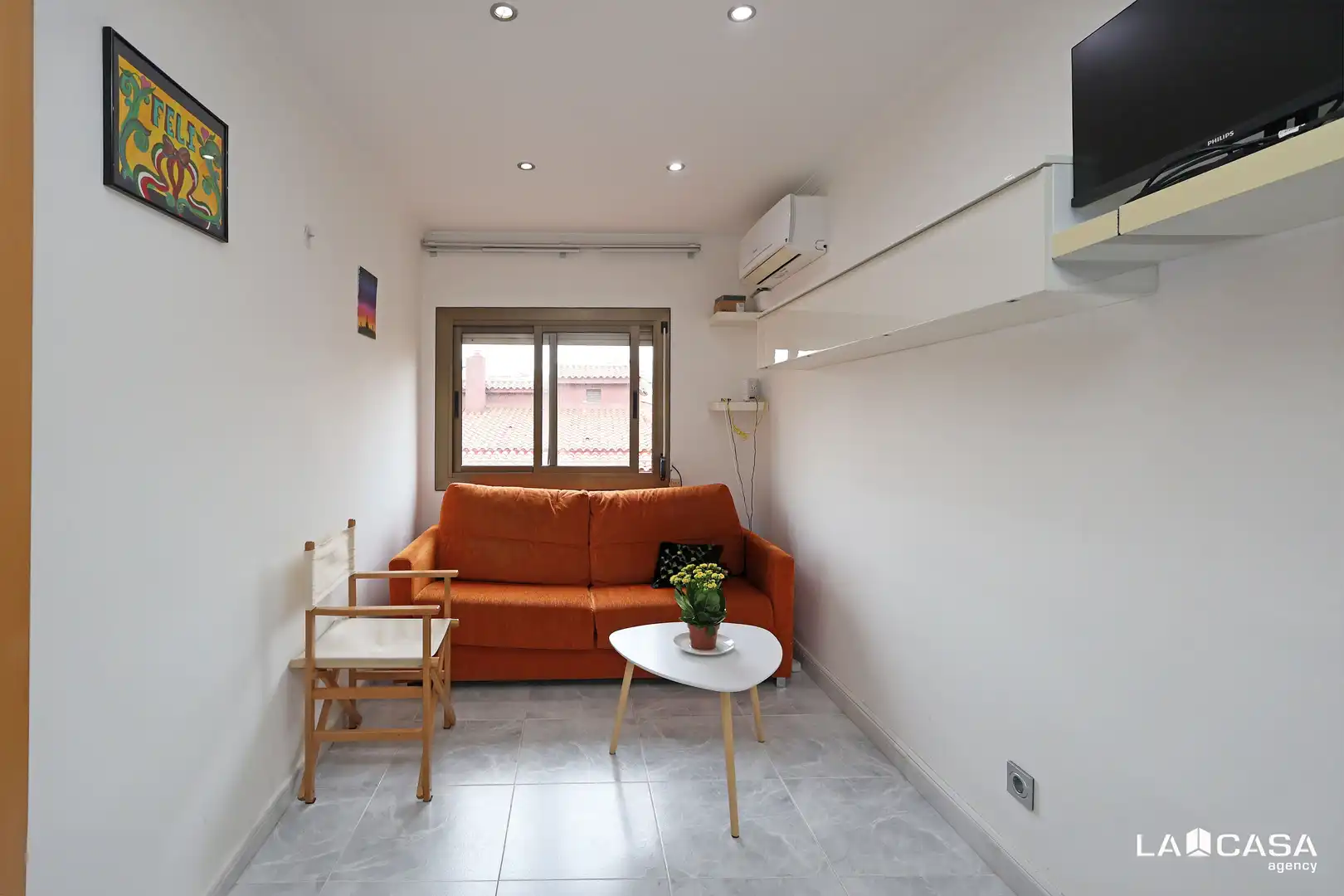 Living room of Attic for sale in  Barcelona Capital