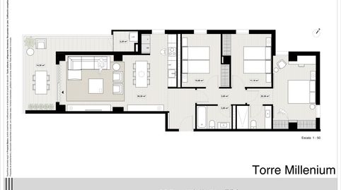 Foto 2 de Piso en venta en Daria Imbert Aranguren, Salburua - Arantzabela, Vitoria - Gasteiz