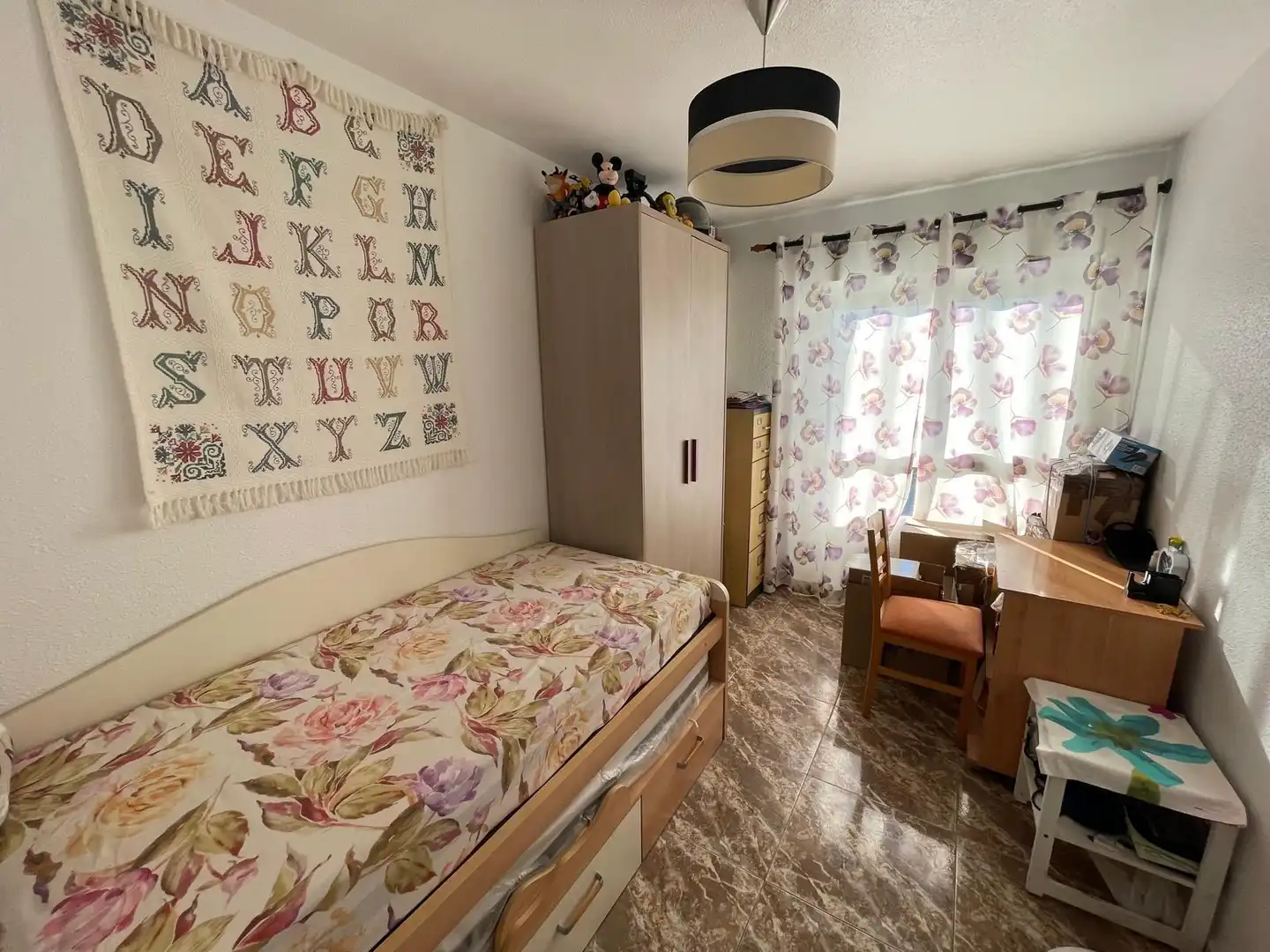 Bedroom of Flat for sale in Águilas  with Air Conditioner, Furnished and Balcony