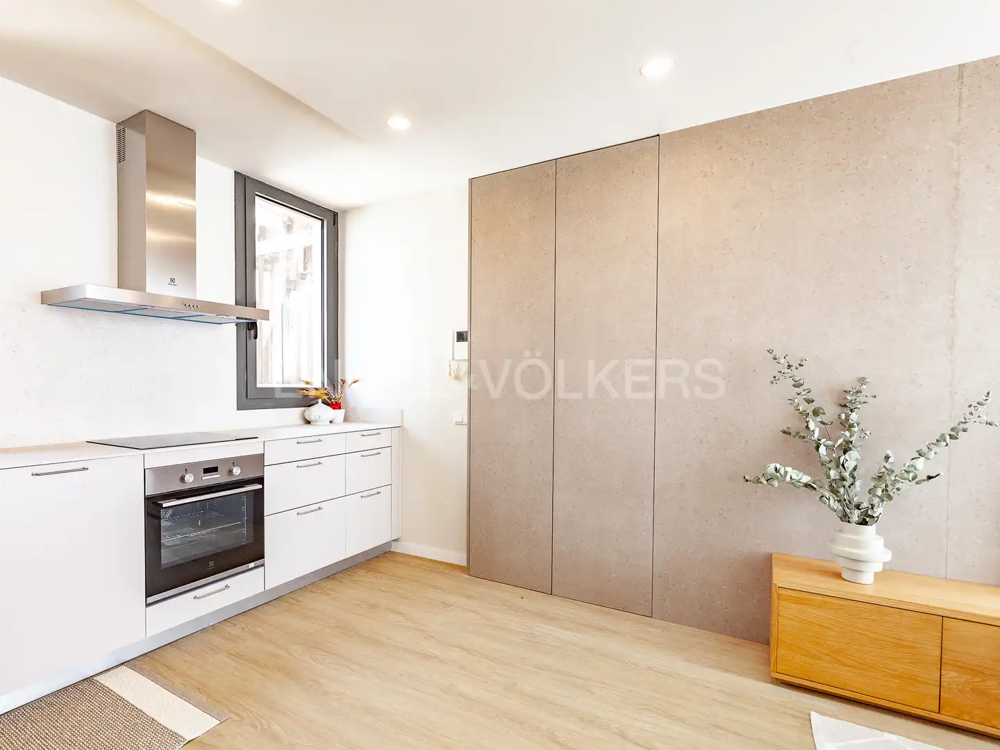 Kitchen of Attic for sale in Barcelona  with Air Conditioner, Heating and Parquet flooring