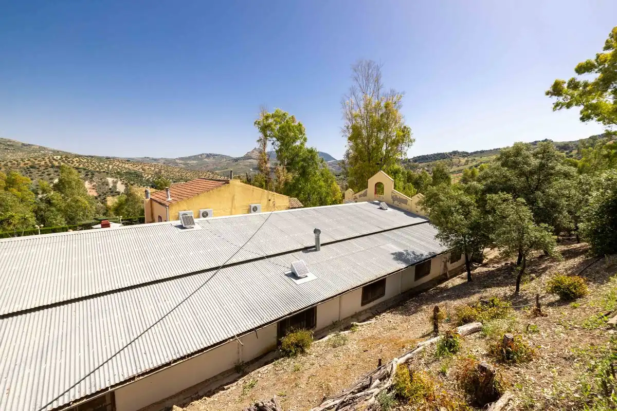 Außenansicht von Country house zum Verkauf in Olvera mit Klimaanlage, Heizung und Privatgarten
