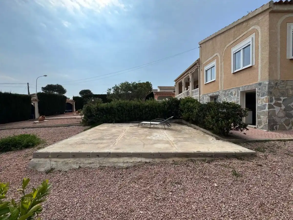 Jardín de Casa o chalet en venta en Rojales con Jardín privado