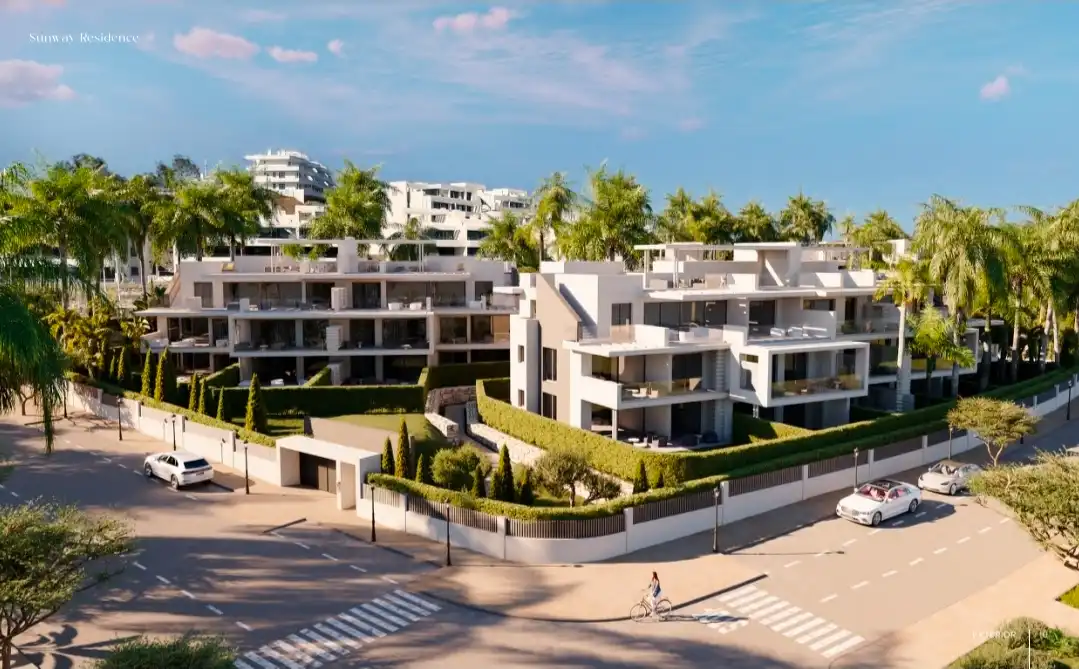 Exterior view of Apartments for sale in Estepona  with Heating, Private garden and Terrace