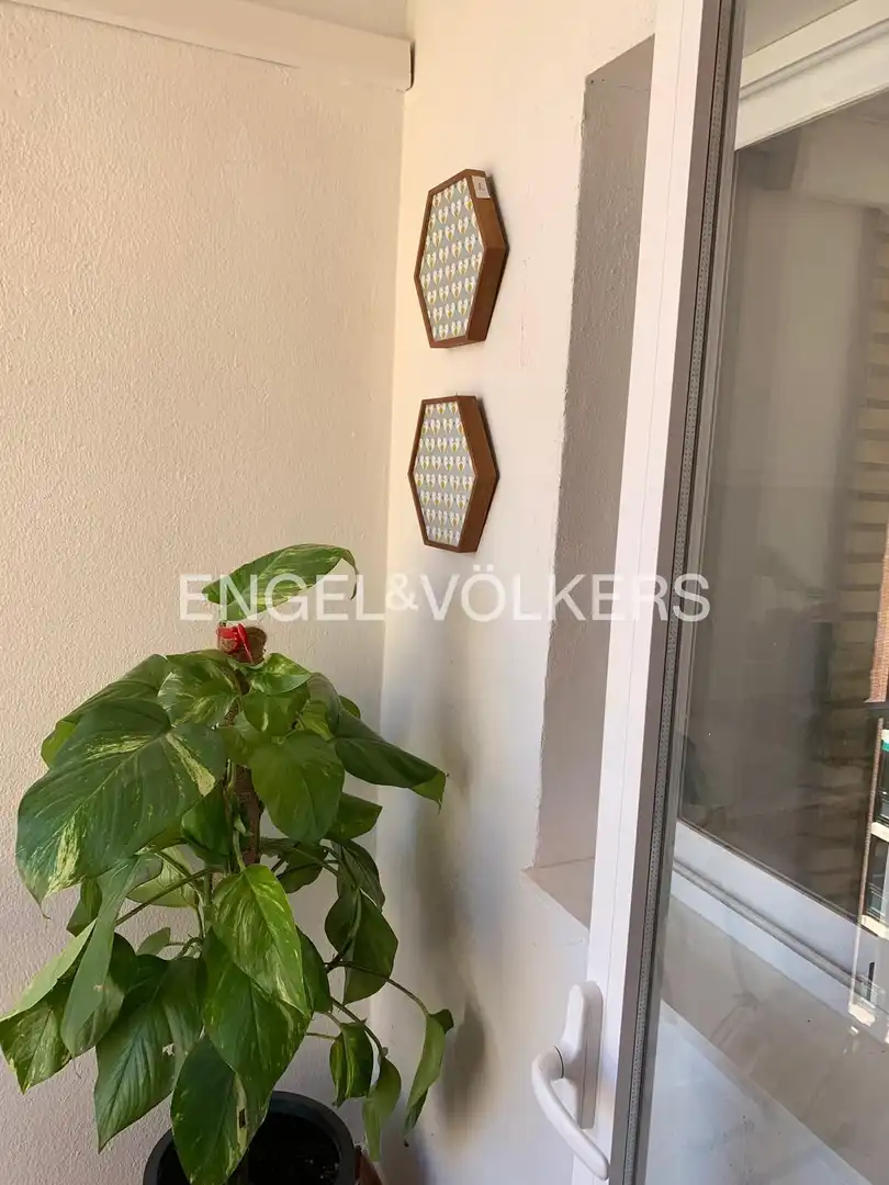Terraza de Piso de alquiler en Valencia con Calefacción